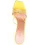 D'Accori Heeled Mules Yellow Dames - Thumbnail 4