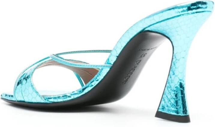 D'Accori High Heel Sandals Blue Dames