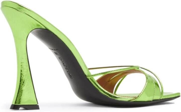 D'Accori High Heel Sandals Green Dames