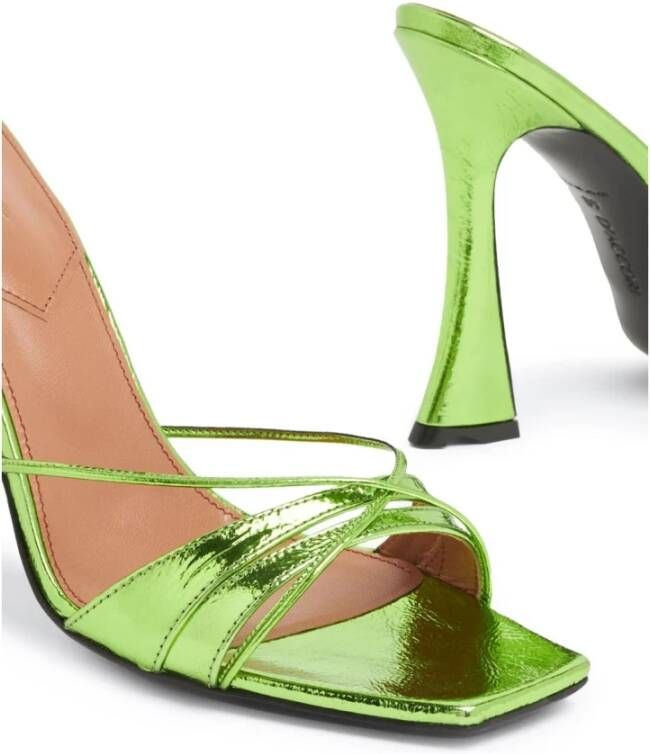 D'Accori High Heel Sandals Green Dames