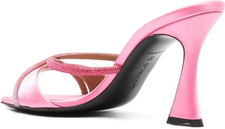 D'Accori High Heel Sandals Pink Dames