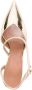 D'Accori Metallic Pointed Toe Slingback Heels Yellow Dames - Thumbnail 2