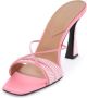 D'Accori Rhinestone Lust Mules Pink Dames - Thumbnail 4