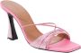 D'Accori Roze Sandalen met Kristallen Pink Dames - Thumbnail 2