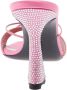 D'Accori Roze Sandalen met Kristallen Pink Dames - Thumbnail 4