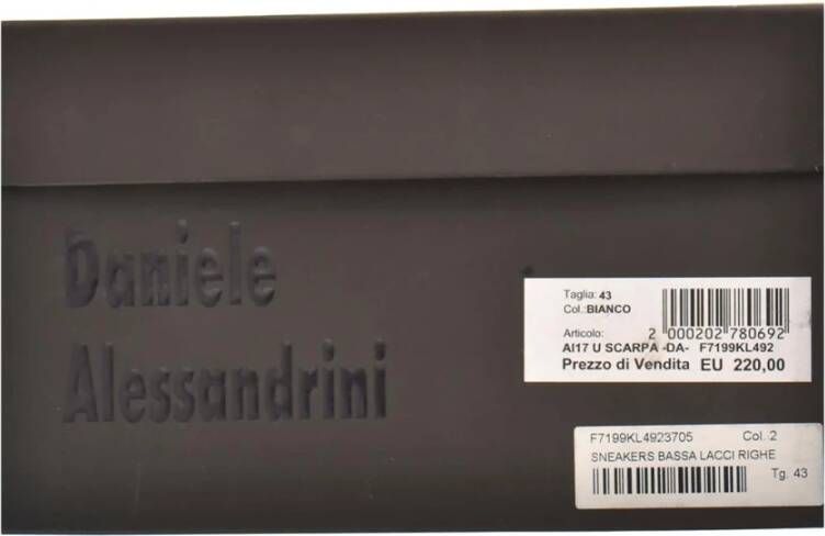 Daniele Alessandrini Shoes Multicolor Heren