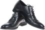 Daniele Alessandrini Lage Veterschoenen Zwart Black Heren - Thumbnail 4