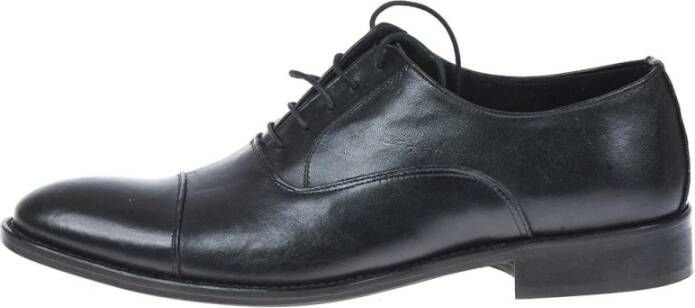 Daniele Alessandrini Zwarte Oxford Schoen Black Heren