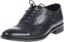 Daniele Alessandrini Zwarte Oxford Schoen Black Heren - Thumbnail 6