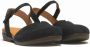 Dansko Zwarte Nabuk Rowan Sportieve Sandalen Black Dames - Thumbnail 2