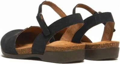 Dansko Zwarte Nabuk Rowan Sportieve Sandalen Black Dames