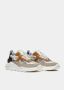 D.a.t.e. Beige hardloopschoen met oranje en lila accenten Multicolor Dames - Thumbnail 2