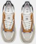D.a.t.e. Beige hardloopschoen met oranje en lila accenten Multicolor Dames - Thumbnail 3