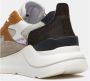 D.a.t.e. Beige hardloopschoen met oranje en lila accenten Multicolor Dames - Thumbnail 4