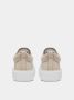 D.a.t.e. Beige Leren Sneakers met Teddy Stof Inzet Beige Dames - Thumbnail 7