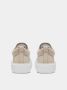 D.a.t.e. Beige Leren Sneakers met Teddy Stof Inzet Beige Dames - Thumbnail 7