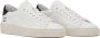 D.a.t.e. Witte Lage Sneakers van Leer met Geëmbosseerde Details White Heren - Thumbnail 5