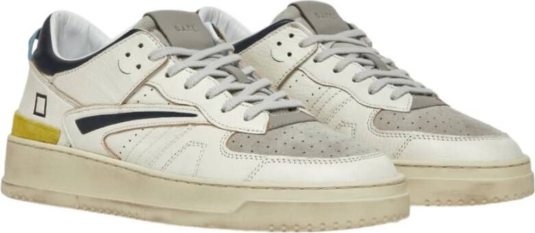 D.a.t.e. Beige Sneakers Multicolor Heren