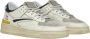 D.a.t.e. Rode leren sneaker met geperforeerde neus White Heren - Thumbnail 6