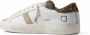 D.a.t.e. Beige Suède Sneakers met Dierenprint - Thumbnail 2