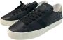 D.a.t.e. Blauwe Leren Sneakers met Witte Hiel Black Heren - Thumbnail 3