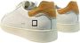 D.a.t.e. Blauwe suède sneaker met oranje detail White Heren - Thumbnail 4