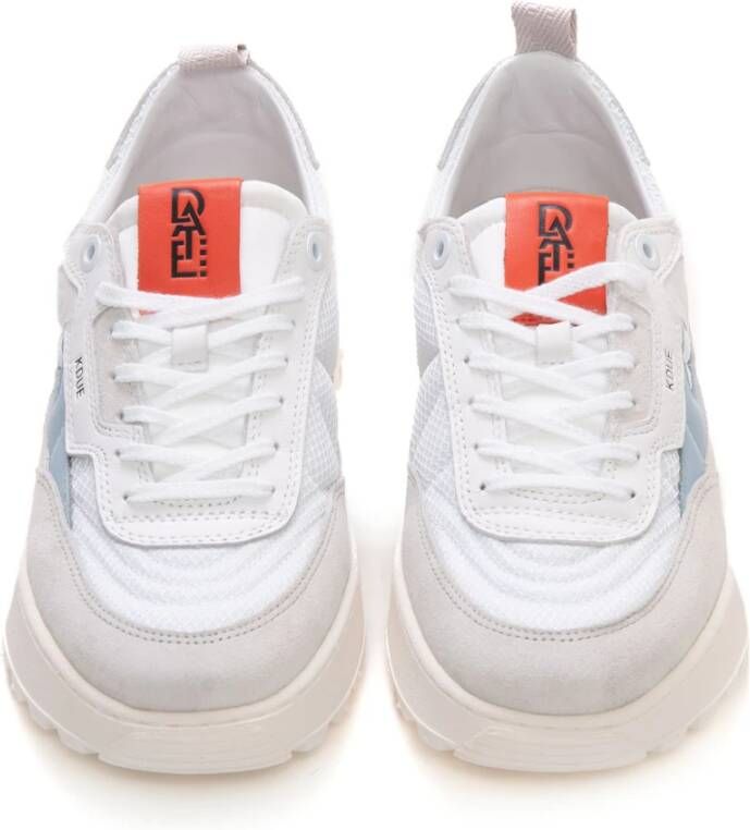 D.a.t.e. Canvas en suède hybride sneaker