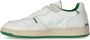 D.a.t.e. Court 2.0 Nylon Wit Groene Sneaker White Heren - Thumbnail 3