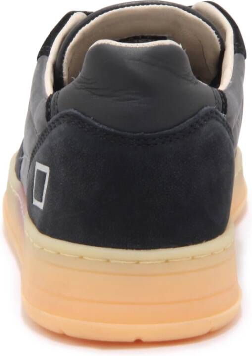 D.a.t.e. Court 2.0 Nylon Zwarte Sneakers