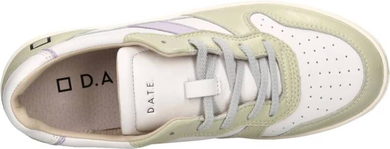D.a.t.e. Court 2.0 Softbianco-Menta Sneakers