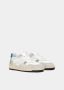 D.a.t.e. Witte Sneakers met Details van Leerachtig Suède White Heren - Thumbnail 9