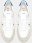 D.a.t.e. Witte Sneakers met Details van Leerachtig Suède White Heren - Thumbnail 8