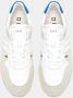 D.a.t.e. Witte Sneakers met Details van Leerachtig Suède White Heren - Thumbnail 11
