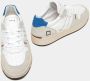D.a.t.e. Witte Sneakers met Details van Leerachtig Suède White Heren - Thumbnail 9