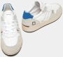 D.a.t.e. Witte Sneakers met Details van Leerachtig Suède White Heren - Thumbnail 12