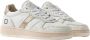 D.a.t.e. Witte Platinum Sneakers met Glitterdetail - Thumbnail 4
