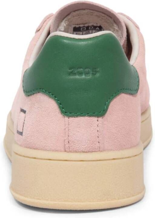 D.a.t.e. Diep Roze Sneakers