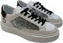 D.a.t.e. Dierenprint Leren Sneakers White Dames - Thumbnail 2