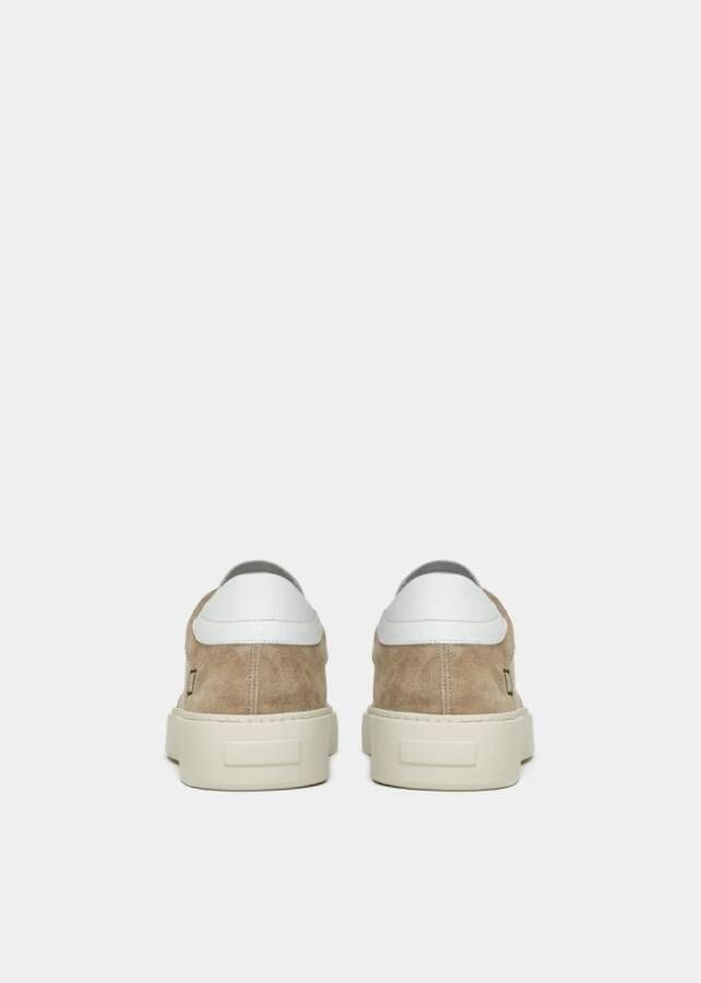 D.a.t.e. Dragon Beige Sneakers Levante Beige Heren