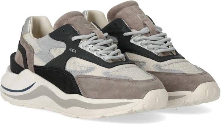 D.a.t.e. Dragon Ivory Sneakers Multicolor Dames
