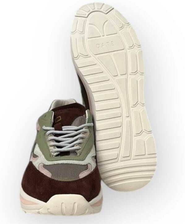 D.a.t.e. Draken Sneakers voor een Stijlvolle Look Multicolor Heren