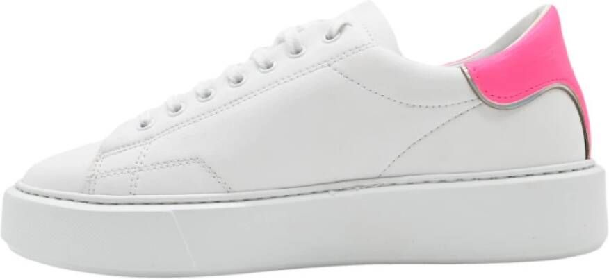 D.a.t.e. Witte Fuxia Sneakers voor Vrouwen Multicolor Dames