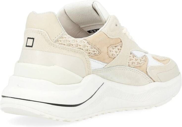 D.a.t.e. Fuga Net Beige Sneakers
