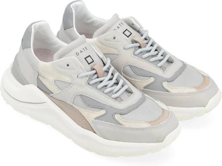 D.a.t.e. Fuga Pure Gray Sneakers