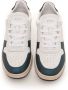 D.a.t.e. Gelamineerde Sneakers met Veters Blue Dames - Thumbnail 4