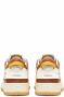 D.a.t.e. Witte Leren Platte Schoenen Geperforeerde Neus White Heren - Thumbnail 12
