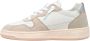 D.a.t.e. Geperforeerde Sneakers met Zilveren Detail - Thumbnail 2