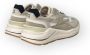 D.a.t.e. Gewaxte Sneakers voor Stijlvol Schoeisel Beige Heren - Thumbnail 2