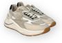 D.a.t.e. Gewaxte Sneakers voor Stijlvol Schoeisel Beige Heren - Thumbnail 4