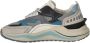 D.a.t.e. Grijze Fuga HF Sneaker Multicolor Heren - Thumbnail 3